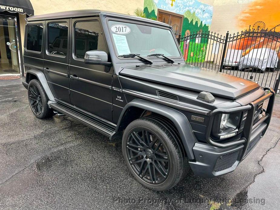 used 2017 Mercedes-Benz AMG G 63 car, priced at $69,950