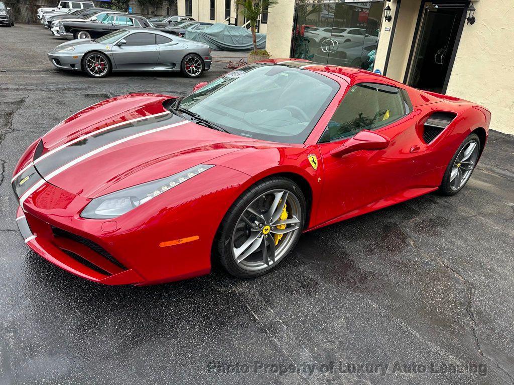 used 2018 Ferrari 488 Spider car, priced at $285,950