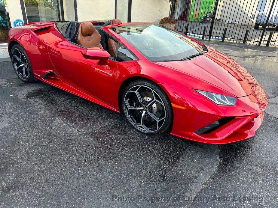 used 2021 Lamborghini Huracan EVO car, priced at $255,950