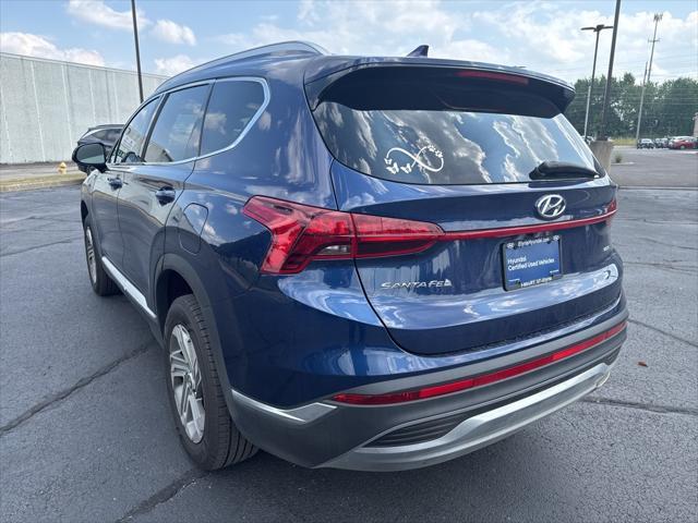 used 2021 Hyundai Santa Fe car, priced at $21,899