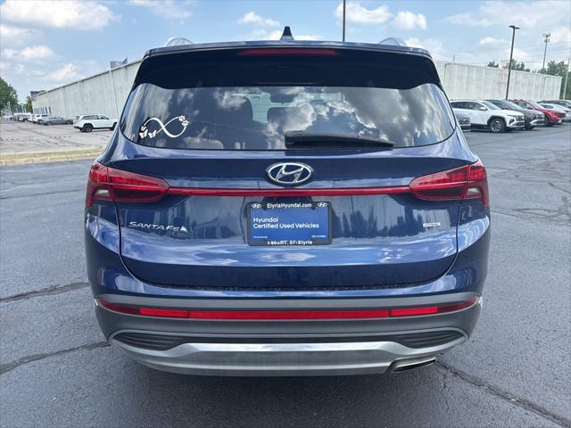 used 2021 Hyundai Santa Fe car, priced at $21,899