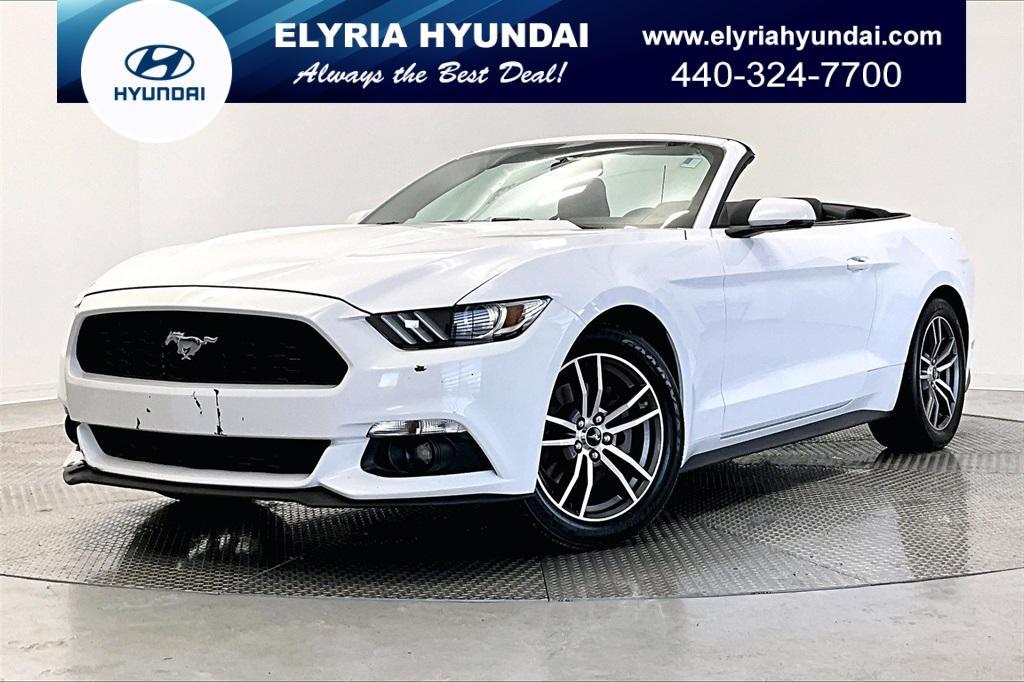 used 2017 Ford Mustang car, priced at $19,595