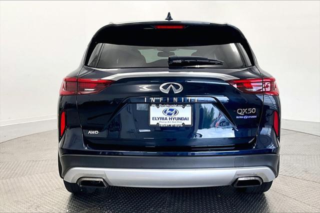 used 2019 INFINITI QX50 car, priced at $19,559