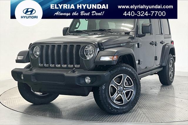 used 2020 Jeep Wrangler Unlimited car, priced at $25,992