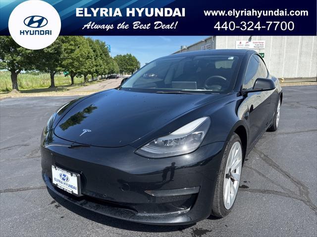 used 2022 Tesla Model 3 car, priced at $20,233
