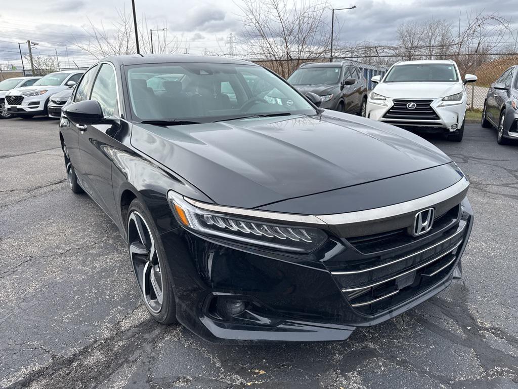 used 2021 Honda Accord car, priced at $23,873