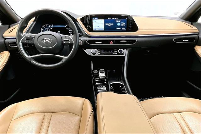 used 2020 Hyundai Sonata car, priced at $19,387