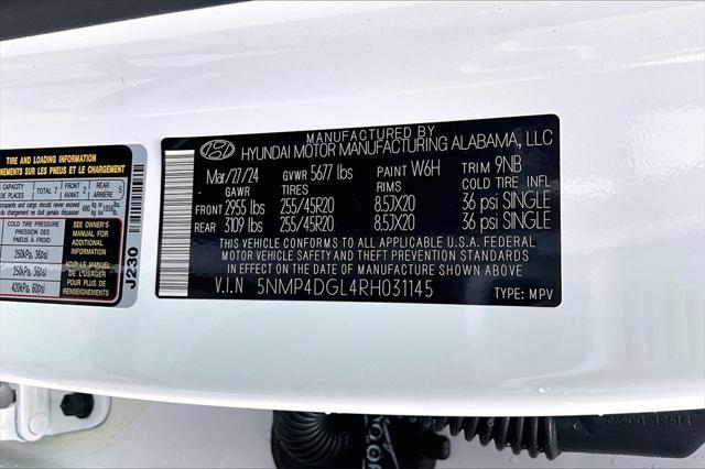 new 2024 Hyundai Santa Fe car, priced at $43,996