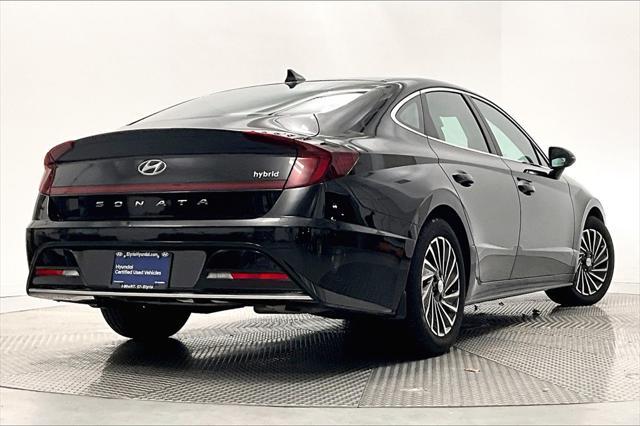 used 2022 Hyundai Sonata Hybrid car, priced at $20,987