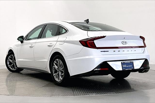 used 2021 Hyundai Sonata car, priced at $17,542