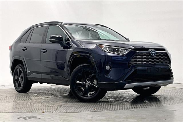 used 2019 Toyota RAV4 Hybrid car, priced at $27,202