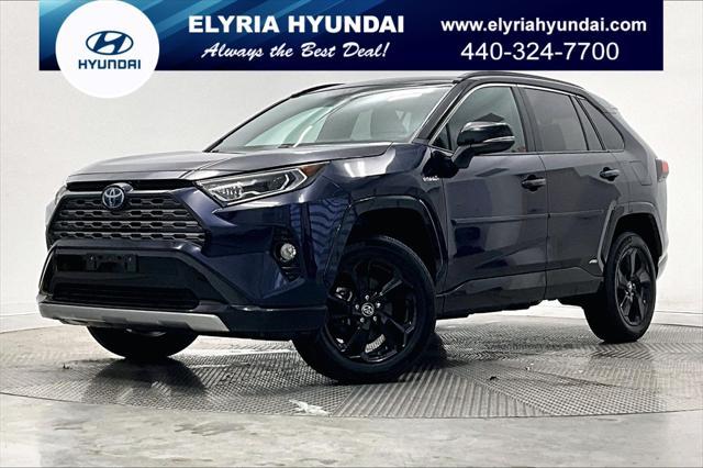 used 2019 Toyota RAV4 Hybrid car, priced at $27,202