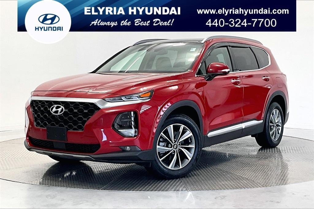 used 2019 Hyundai Santa Fe car, priced at $23,641