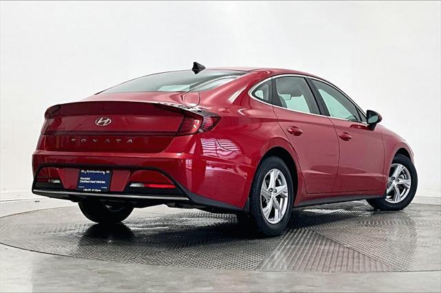 used 2020 Hyundai Sonata car, priced at $18,352