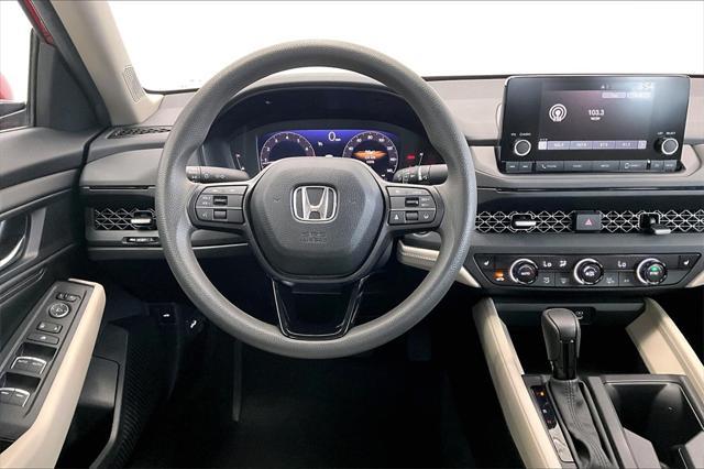 used 2024 Honda Accord car, priced at $28,199