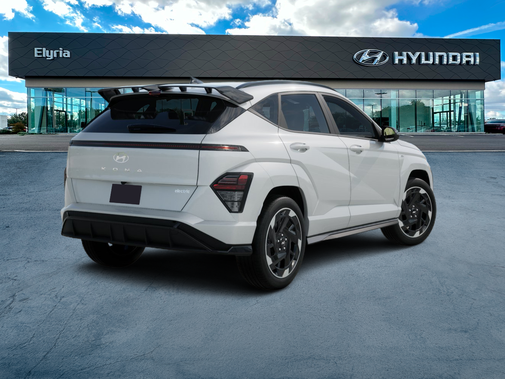 new 2025 Hyundai Kona EV car, priced at $40,225