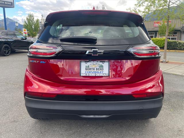 used 2022 Chevrolet Bolt EV car, priced at $19,500