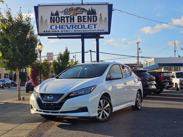 used 2021 Nissan Leaf car, priced at $12,500