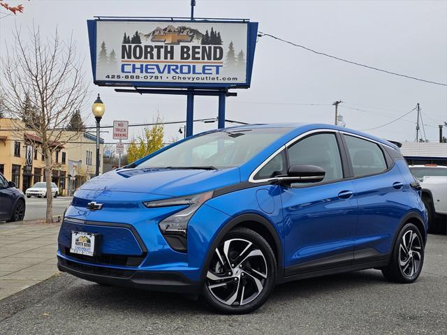 used 2022 Chevrolet Bolt EV car, priced at $19,500