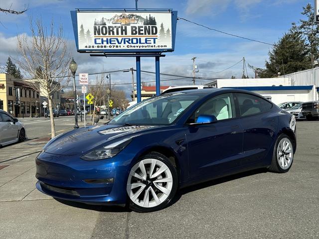 used 2021 Tesla Model 3 car, priced at $26,931