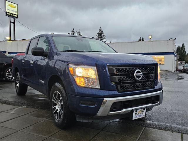 used 2021 Nissan Titan car, priced at $29,595