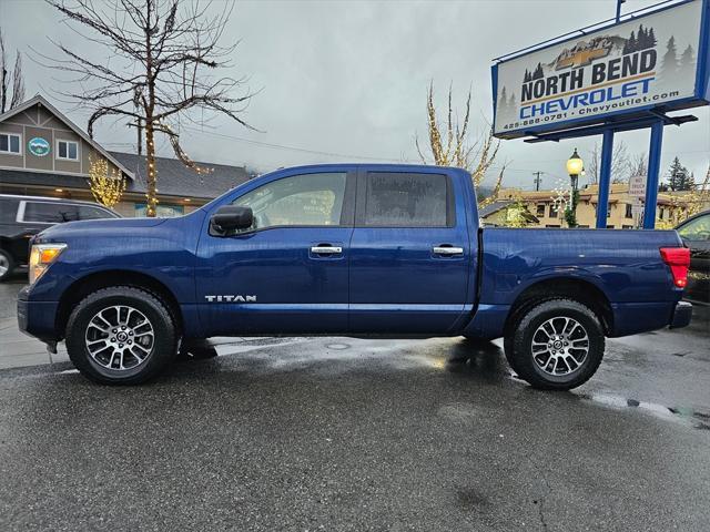 used 2021 Nissan Titan car, priced at $29,595