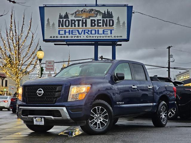 used 2021 Nissan Titan car, priced at $29,595