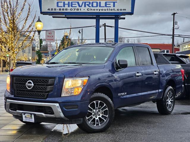 used 2021 Nissan Titan car, priced at $29,595