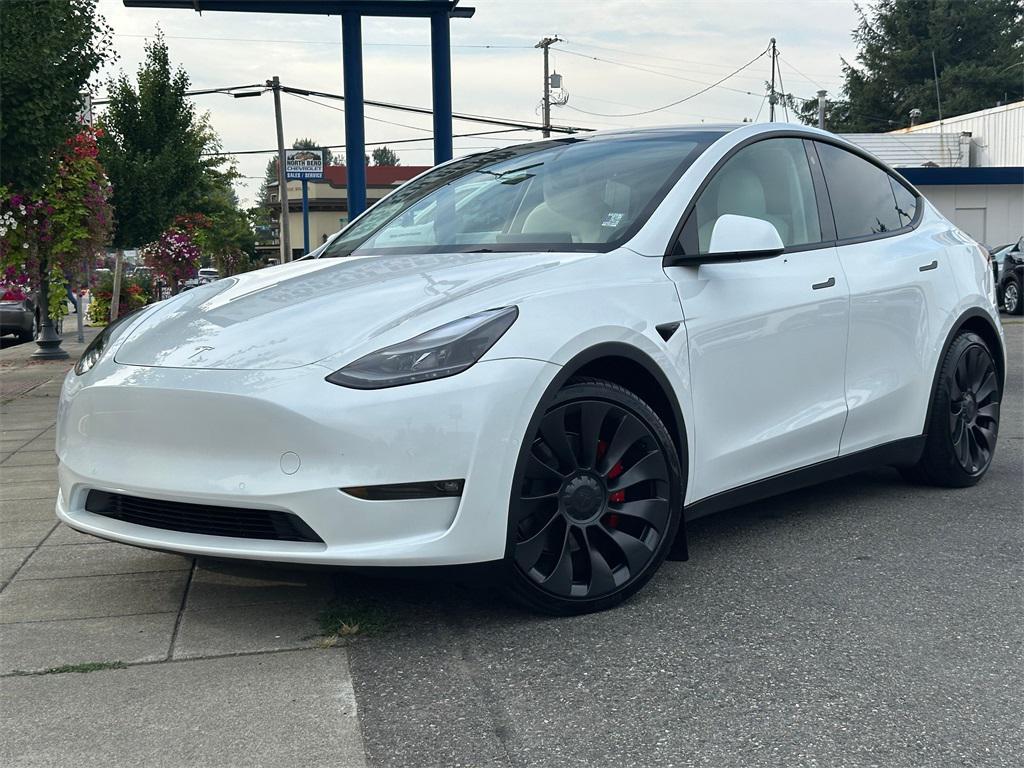 used 2022 Tesla Model Y car, priced at $32,500