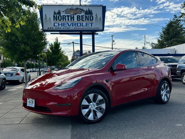 used 2021 Tesla Model Y car, priced at $31,500