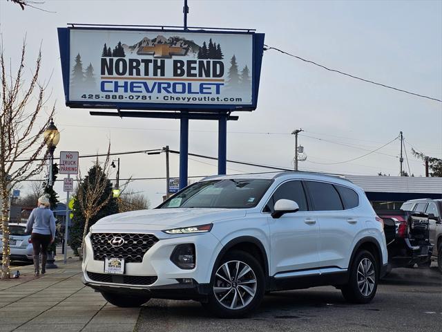 used 2019 Hyundai Santa Fe car, priced at $17,931