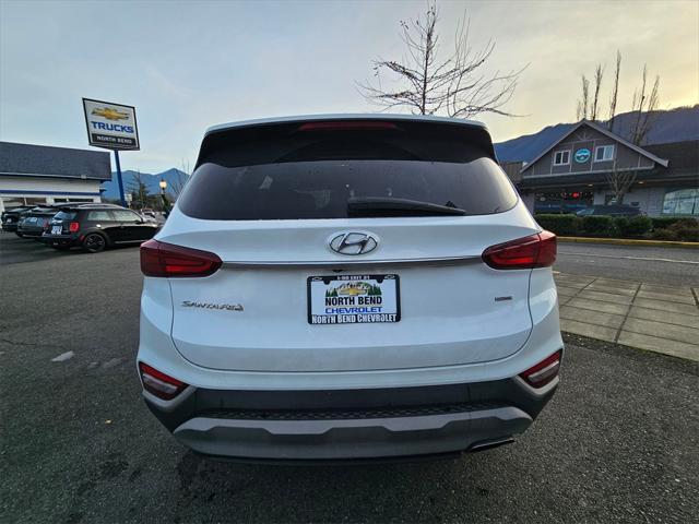 used 2019 Hyundai Santa Fe car, priced at $17,931