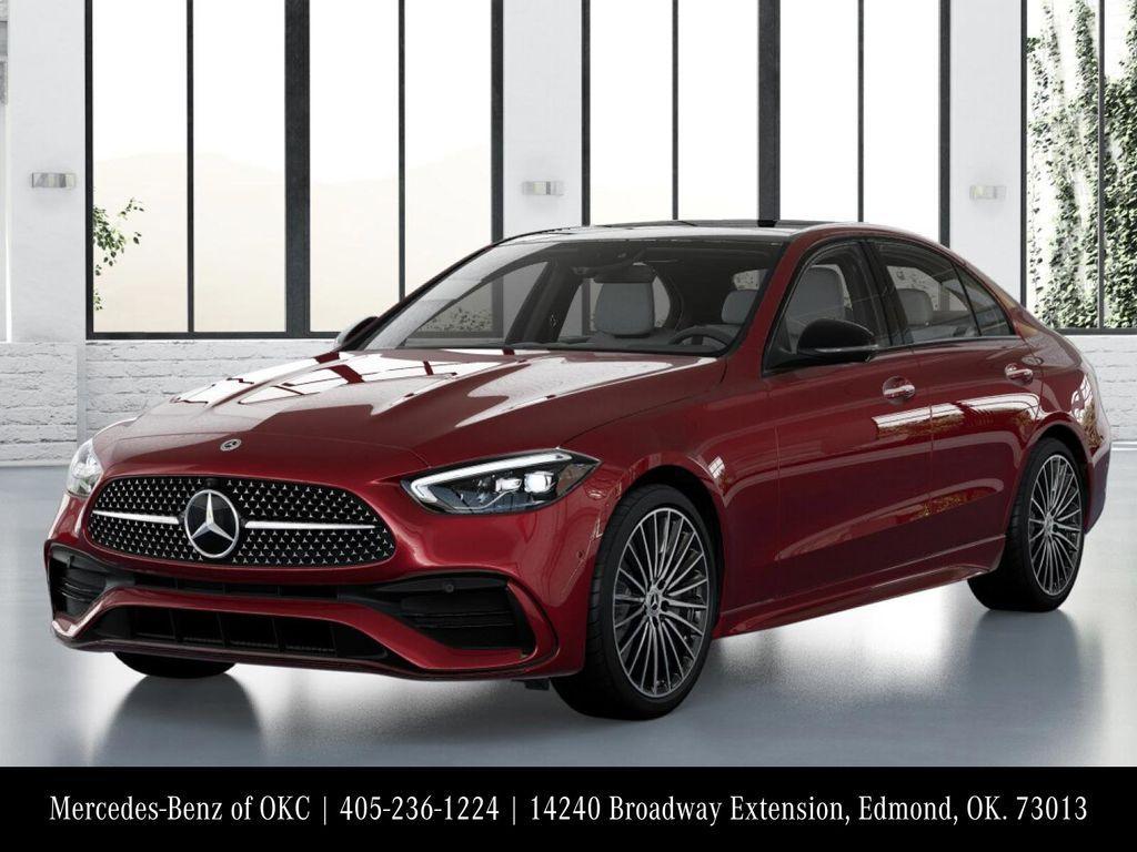 new 2025 Mercedes-Benz C-Class car, priced at $61,810