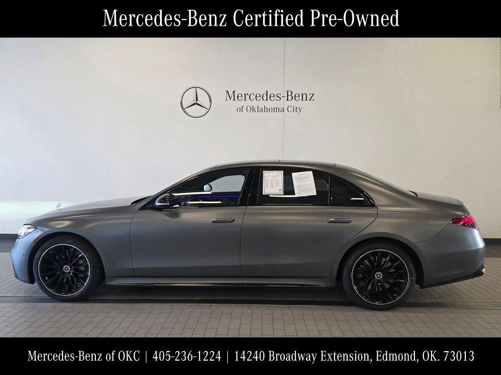 used 2023 Mercedes-Benz S-Class car, priced at $79,400