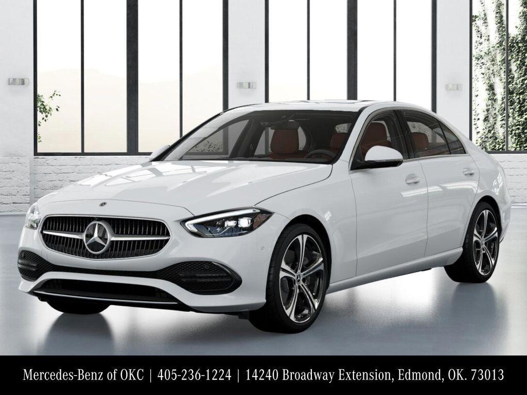new 2025 Mercedes-Benz C-Class car, priced at $55,350