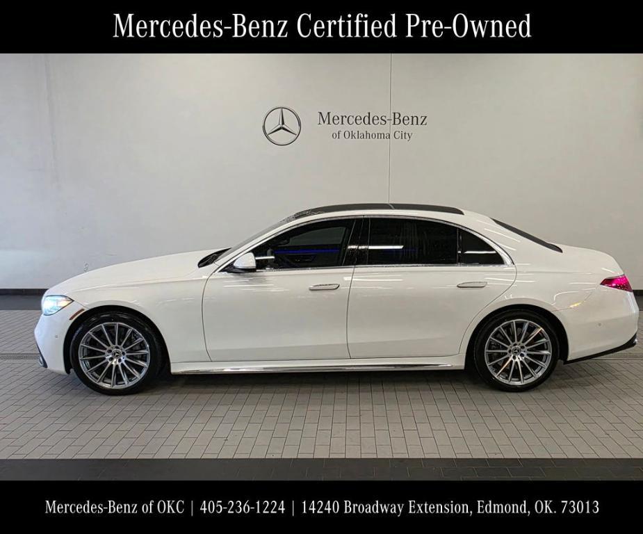 used 2023 Mercedes-Benz S-Class car, priced at $89,900