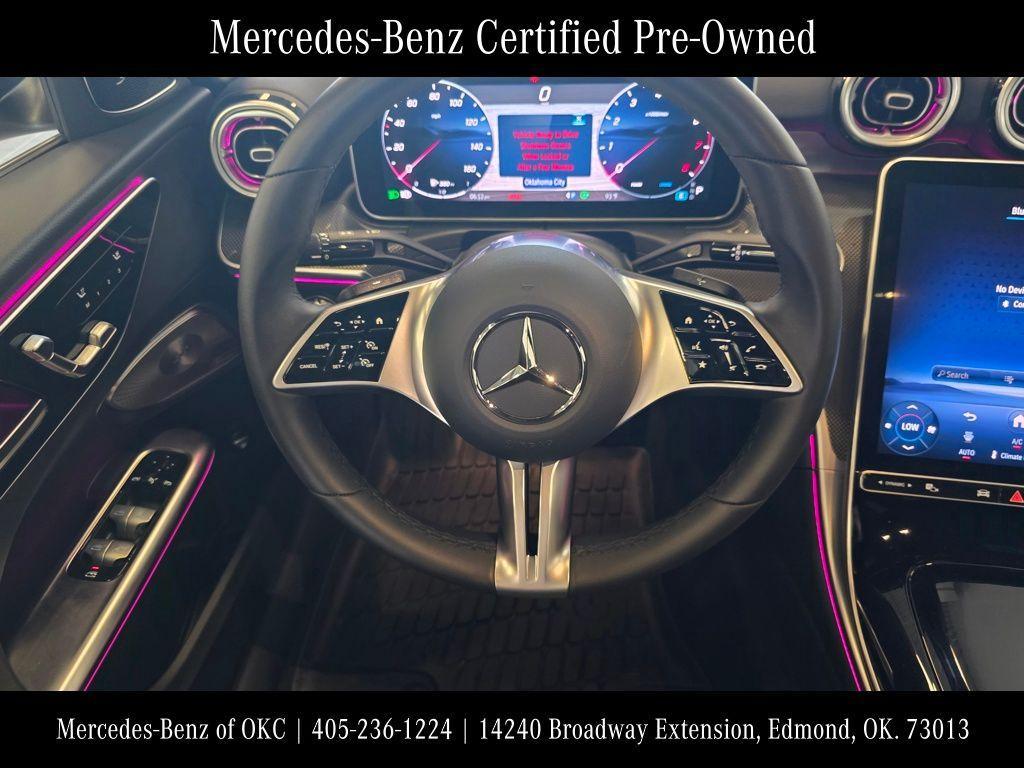 used 2025 Mercedes-Benz C-Class car, priced at $46,400