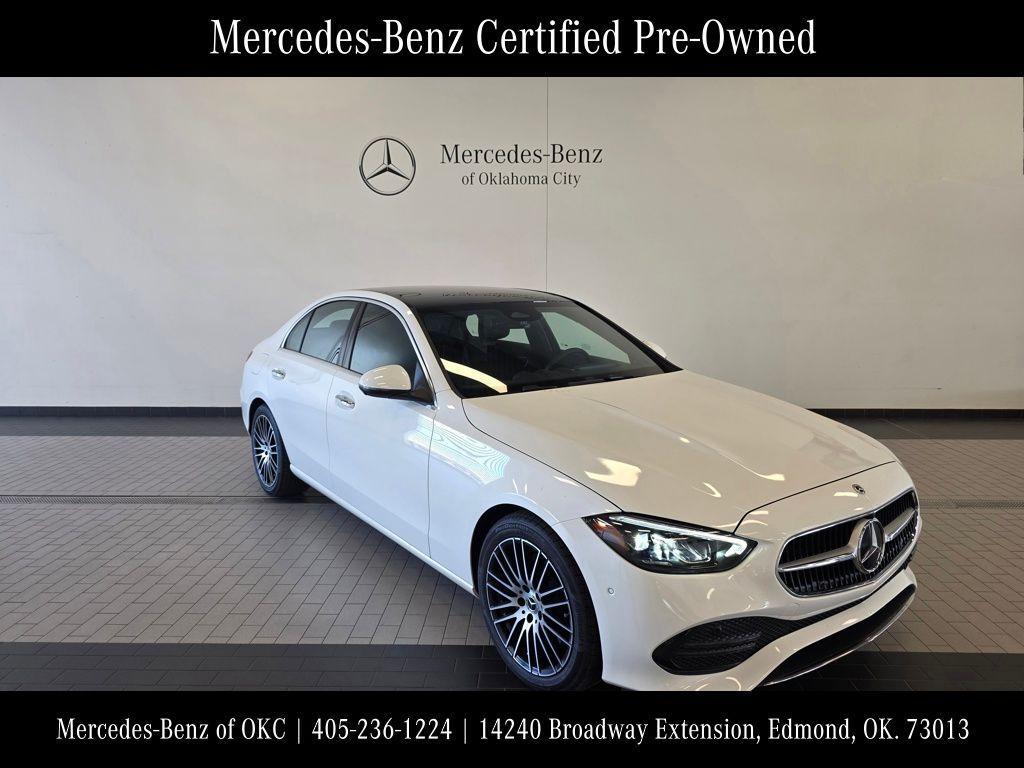 used 2025 Mercedes-Benz C-Class car, priced at $46,400