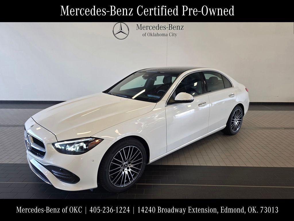 used 2025 Mercedes-Benz C-Class car, priced at $46,400