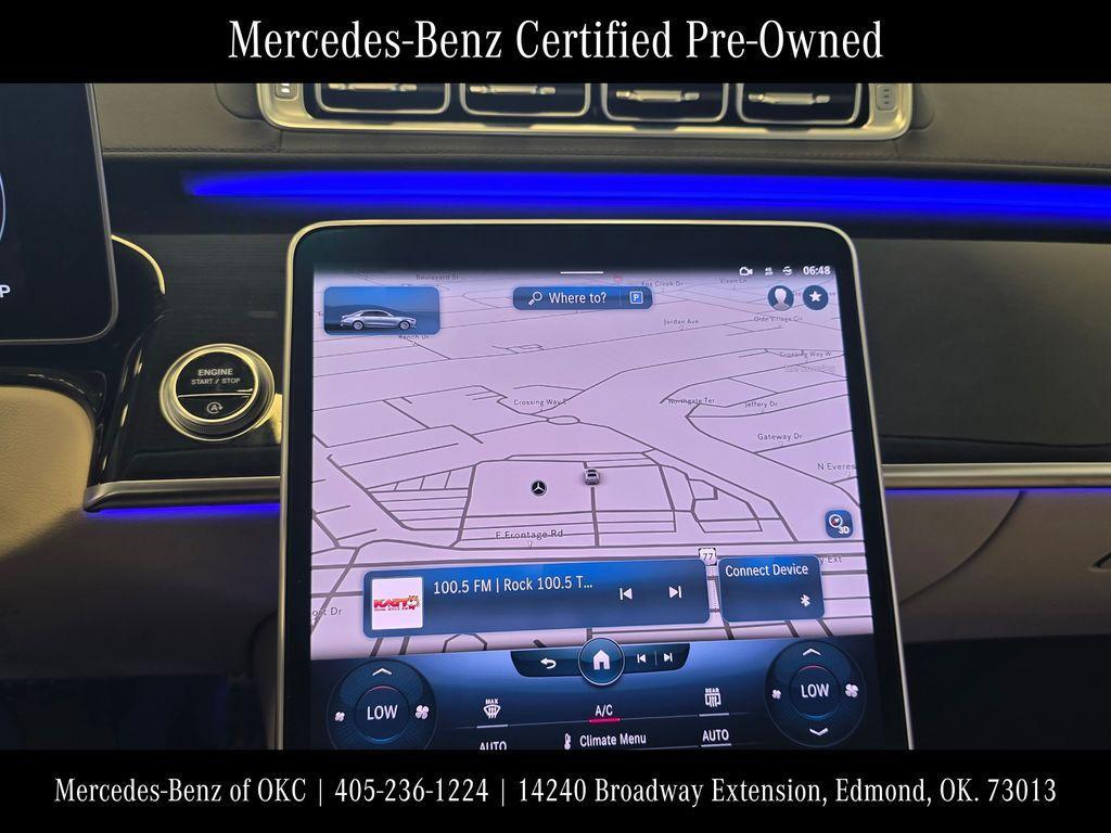 used 2022 Mercedes-Benz S-Class car, priced at $74,400