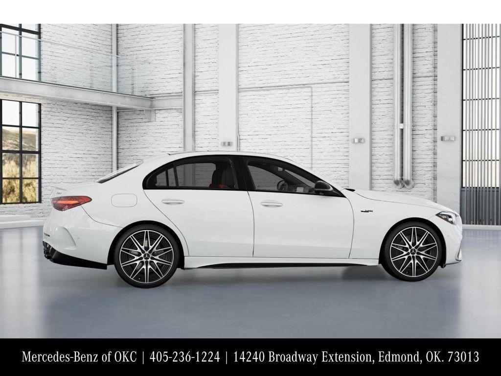 new 2025 Mercedes-Benz AMG C 43 car, priced at $77,295
