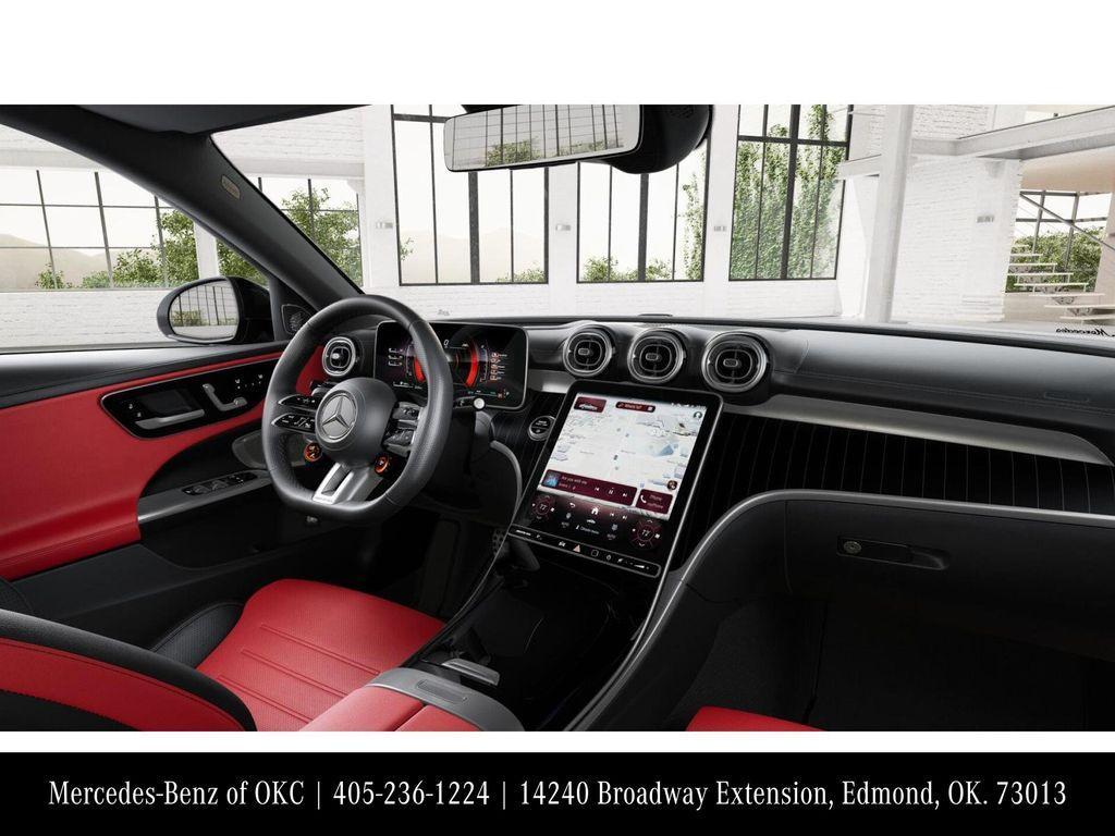 new 2025 Mercedes-Benz AMG C 43 car, priced at $77,295