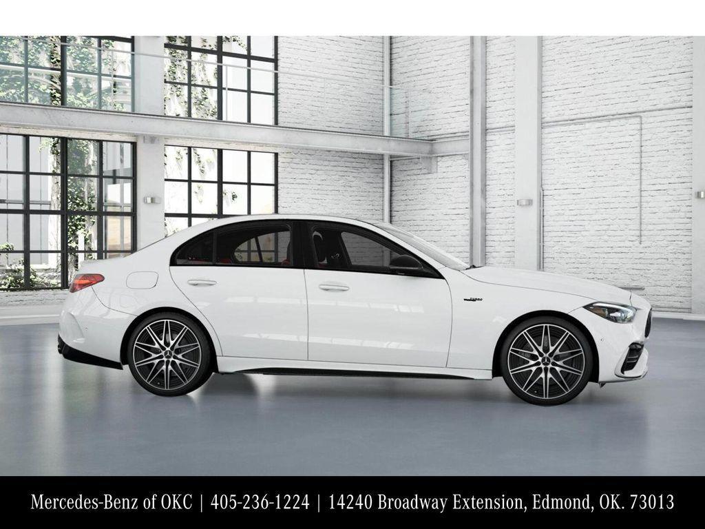 new 2025 Mercedes-Benz AMG C 43 car, priced at $77,295
