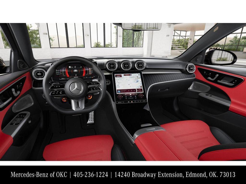new 2025 Mercedes-Benz AMG C 43 car, priced at $77,295