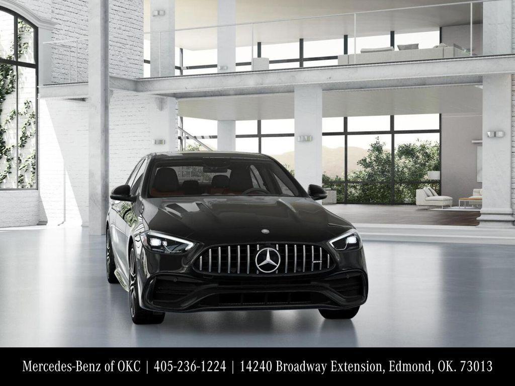 new 2025 Mercedes-Benz AMG C 43 car, priced at $70,315