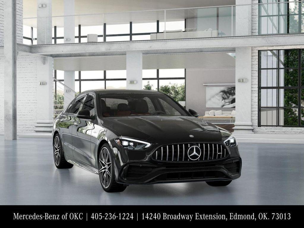 new 2025 Mercedes-Benz AMG C 43 car, priced at $70,315