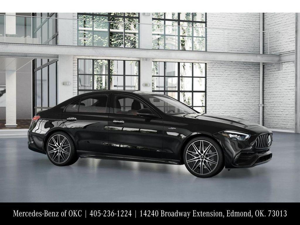 new 2025 Mercedes-Benz AMG C 43 car, priced at $70,315