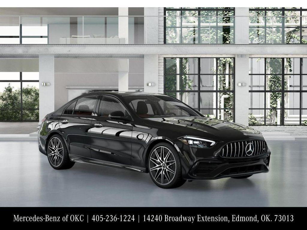 new 2025 Mercedes-Benz AMG C 43 car, priced at $70,315