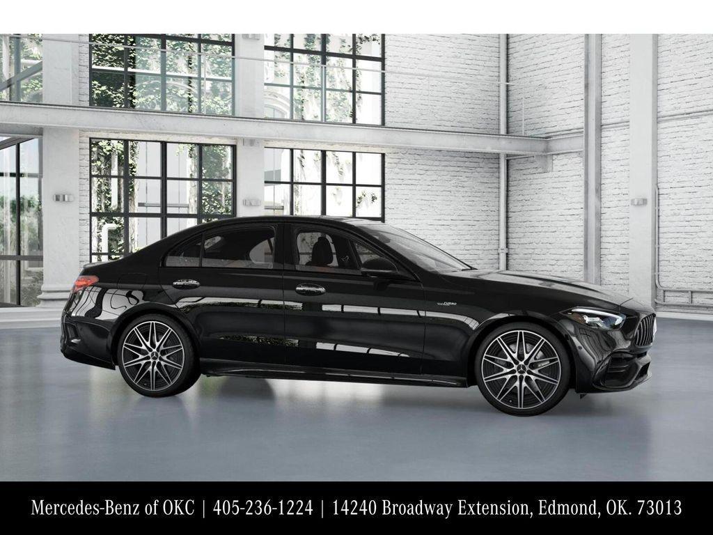 new 2025 Mercedes-Benz AMG C 43 car, priced at $70,315