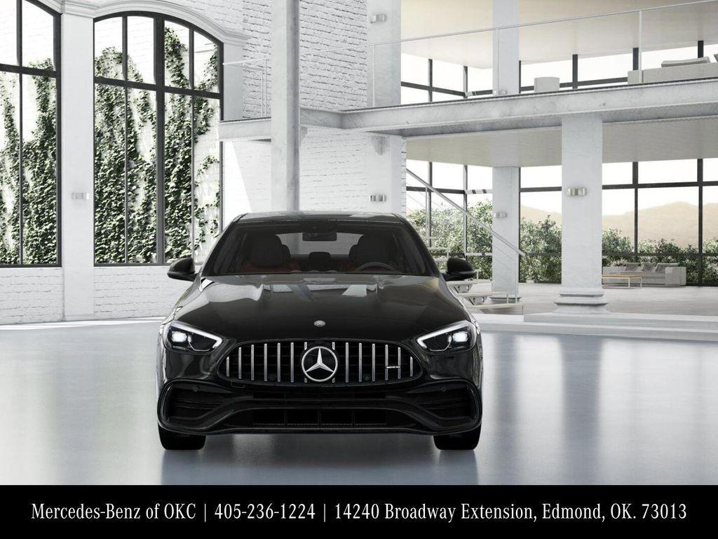 new 2025 Mercedes-Benz AMG C 43 car, priced at $70,315